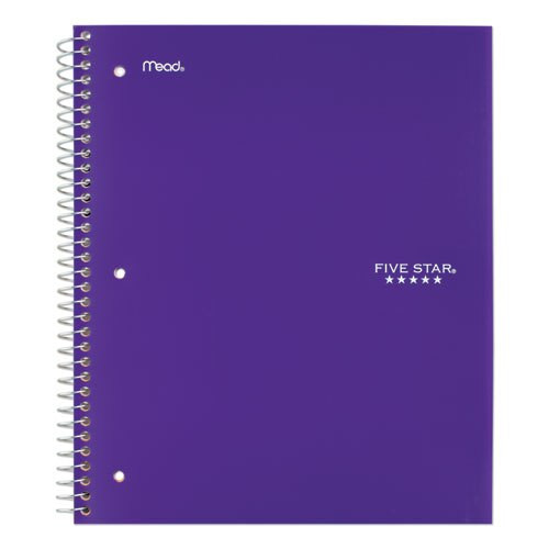Wirebound Notebook, 5 Subjects, College Rule, Assorted Color Covers, 11 X 8.5, 200 Sheets Wirebound Notebook, 5 Subjects, College Rule, Assorted Color Covers, 11 X 8.5, 200 Sheets