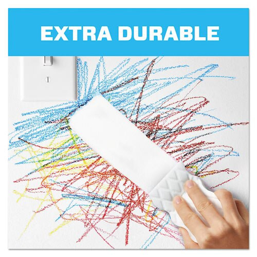 Magic Eraser Extra Durable, 4 3/5" X 2 2/5", 4/box Magic Eraser Extra Durable, 4 3/5" X 2 2/5", 4/box