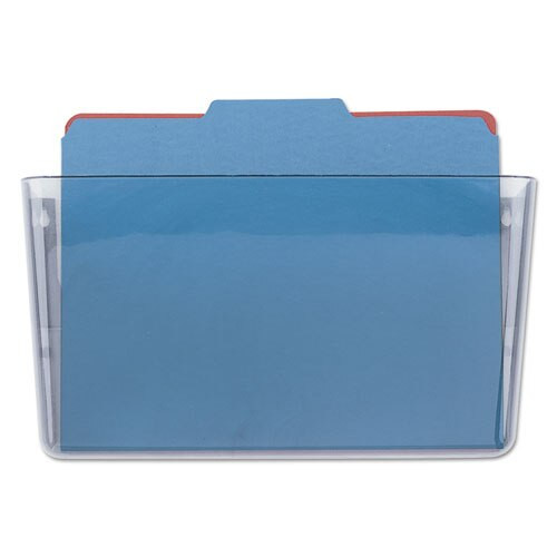 Add-on Pocket For Wall File, Letter, Clear Add-on Pocket For Wall File, Letter, Clear