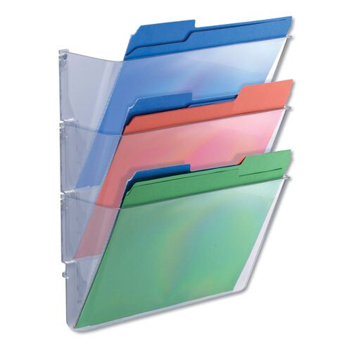 Add-on Pocket For Wall File, Letter, Clear Add-on Pocket For Wall File, Letter, Clear