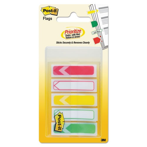 Arrow 1" Page Flags, Three Assorted Bright Colors, 60/pack Arrow 1" Page Flags, Three Assorted Bright Colors, 60/pack