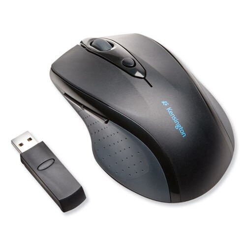 Pro Fit Full-size Wireless Mouse, 2.4 Ghz Frequency/30 Ft Wireless Range, Right Hand Use, Black Pro Fit Full-size Wireless Mouse, 2.4 Ghz Frequency/30 Ft Wireless Range, Right Hand Use, Black
