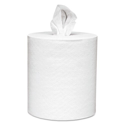 Essential Roll Control Center-pull Towels, 8 X 12, White, 700/roll, 6 Rolls/ct Essential Roll Control Center-pull Towels, 8 X 12, White, 700/roll, 6 Rolls/ct