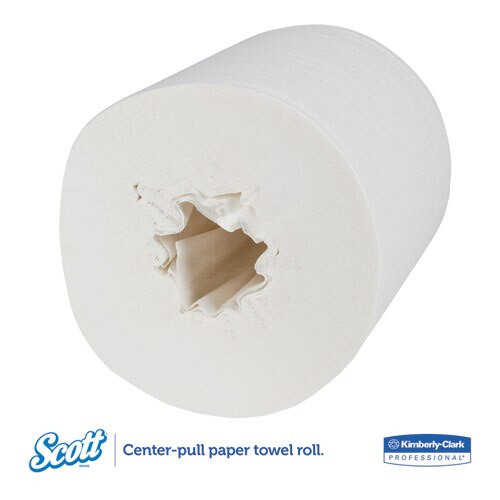 Essential Roll Control Center-pull Towels, 8 X 12, White, 700/roll, 6 Rolls/ct Essential Roll Control Center-pull Towels, 8 X 12, White, 700/roll, 6 Rolls/ct