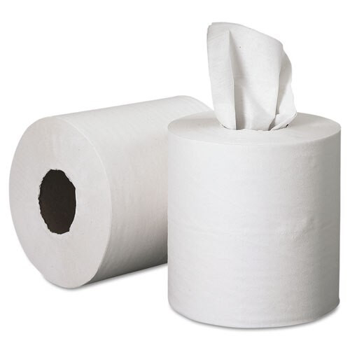 Essential Roll Control Center-pull Towels, 8 X 12, White, 700/roll, 6 Rolls/ct Essential Roll Control Center-pull Towels, 8 X 12, White, 700/roll, 6 Rolls/ct