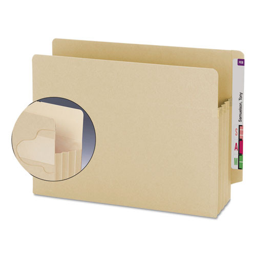 Manila End Tab Tuff Pockets, 3.5" Expansion, Letter Size, Manila, 10/box Manila End Tab Tuff Pockets, 3.5" Expansion, Letter Size, Manila, 10/box