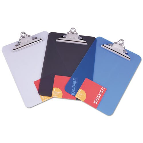 Plastic Clipboard W/high Capacity Clip, 1", Holds 8 1/2 X 12, Translucent Blue Plastic Clipboard W/high Capacity Clip, 1", Holds 8 1/2 X 12, Translucent Blue