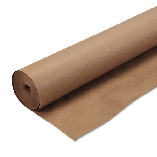 Kraft Wrapping Paper, 16lb, 48" X 200ft, Natural