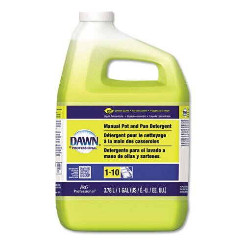 Manual Pot/pan Dish Detergent, Lemon, 4/carton