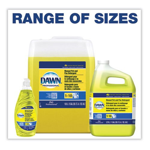 Manual Pot/pan Dish Detergent, Lemon, 4/carton Manual Pot/pan Dish Detergent, Lemon, 4/carton