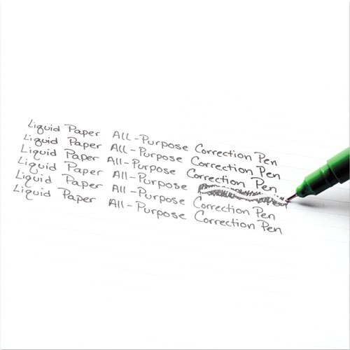 Correction Pen, 7 Ml, White, 2/pack Correction Pen, 7 Ml, White, 2/pack