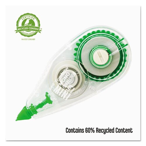 Mono Mini Correction Tape, 1/6" X 315", Non-refillable, 10/pack Mono Mini Correction Tape, 1/6" X 315", Non-refillable, 10/pack