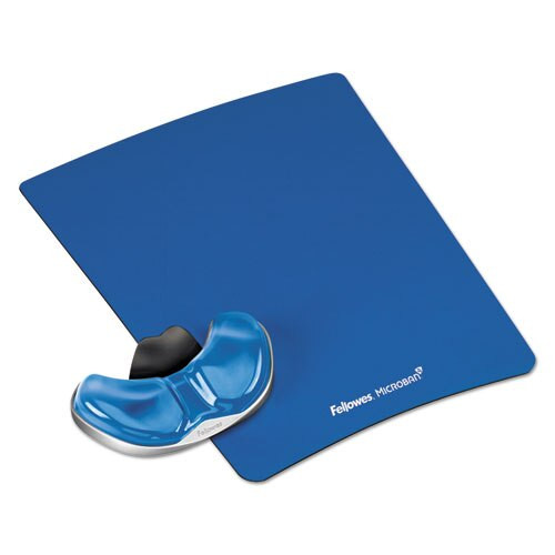Gel Gliding Palm Support W/mouse Pad, Blue Gel Gliding Palm Support W/mouse Pad, Blue