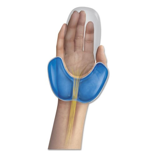 Gel Gliding Palm Support W/mouse Pad, Blue Gel Gliding Palm Support W/mouse Pad, Blue