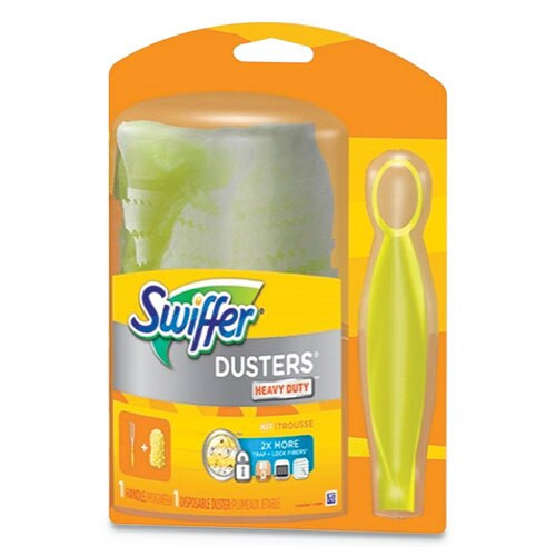 Heavy Duty Duster Starter Kit, Handle With One Disposable Duster Heavy Duty Duster Starter Kit, Handle With One Disposable Duster