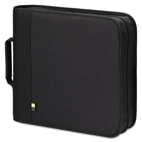 Cd/dvd Expandable Binder, Holds 208 Discs, Black Cd/dvd Expandable Binder, Holds 208 Discs, Black