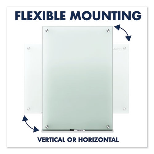 Infinity Glass Marker Board, Frosted, 48 X 36 Infinity Glass Marker Board, Frosted, 48 X 36