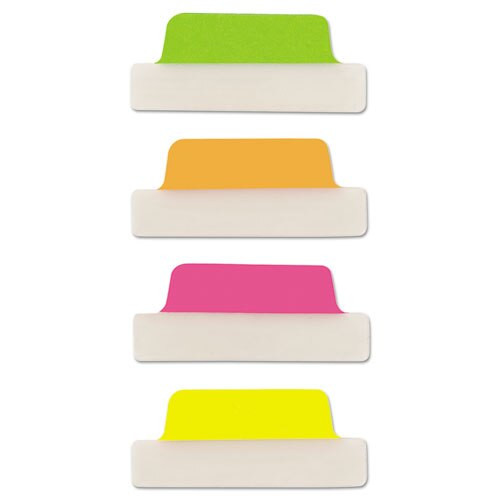 Ultra Tabs Repositionable Margin Tabs, 1/5-cut Tabs, Assorted Neon, 2.5" Wide, 24/pack Ultra Tabs Repositionable Margin Tabs, 1/5-cut Tabs, Assorted Neon, 2.5" Wide, 24/pack
