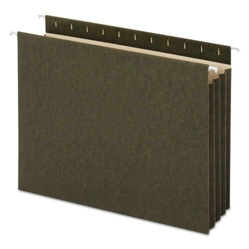 Hanging Box Bottom File Pockets, Letter Size, Standard Green, 10/box Hanging Box Bottom File Pockets, Letter Size, Standard Green, 10/box