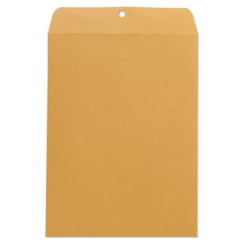 Kraft Clasp Envelope, #10 1/2, Square Flap, Clasp/gummed Closure, 9 X 12, Brown Kraft, 100/box Kraft Clasp Envelope, #10 1/2, Square Flap, Clasp/gummed Closure, 9 X 12, Brown Kraft, 100/box