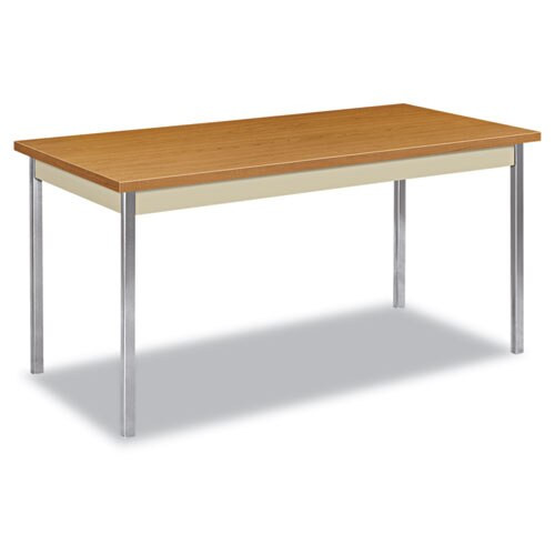 Utility Table, Rectangular, 60w X 30d X 29h, Harvest/putty Utility Table, Rectangular, 60w X 30d X 29h, Harvest/putty