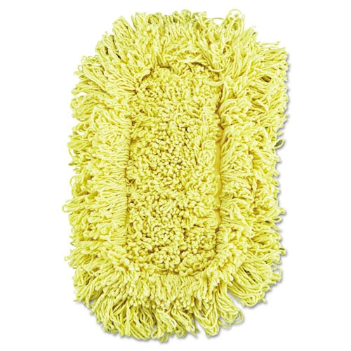Trapper Commercial Dust Mop, Looped-end Launderable, 5" X 48", Yellow Trapper Commercial Dust Mop, Looped-end Launderable, 5" X 48", Yellow