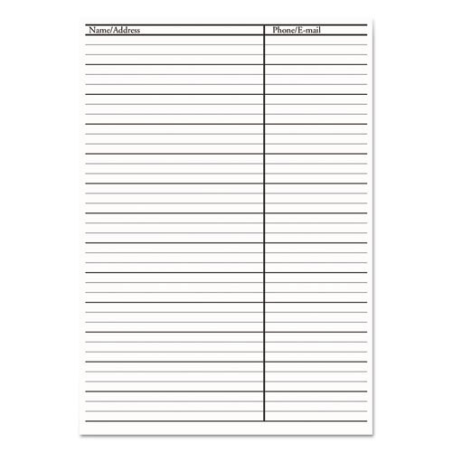 Recycled Weekly Appointment Book, Ruled Without Times, 8.75 X 6.88, Black, 2021 Recycled Weekly Appointment Book, Ruled Without Times, 8.75 X 6.88, Black, 2021