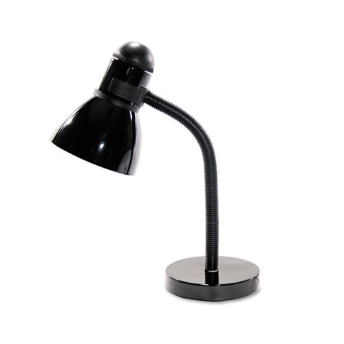 Advanced Style Incandescent Gooseneck Desk Lamp, 5.5"w X 7.5"d X 16.5"h, Black Advanced Style Incandescent Gooseneck Desk Lamp, 5.5"w X 7.5"d X 16.5"h, Black