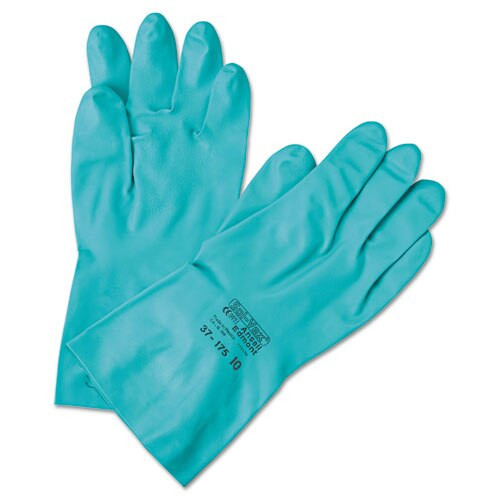 Sol-vex Sandpatch-grip Nitrile Gloves, Green, Size 8 Sol-vex Sandpatch-grip Nitrile Gloves, Green, Size 8