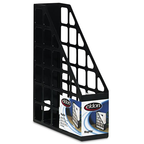 Techfile Plastic Magazine File, 3 X 9 5/8 X 11 5/8, Black Techfile Plastic Magazine File, 3 X 9 5/8 X 11 5/8, Black