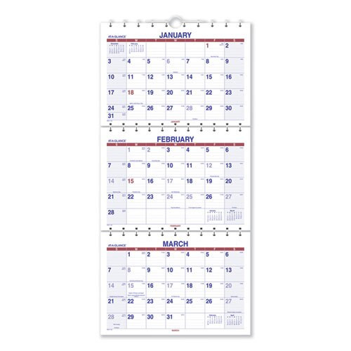 Move-a-page Three-month Wall Calendar, 12 X 27, Move-a-page, 2021 Move-a-page Three-month Wall Calendar, 12 X 27, Move-a-page, 2021