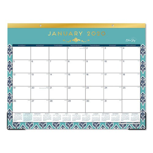 Sullana Desk Pad, 22 X 17, 2021 Sullana Desk Pad, 22 X 17, 2021