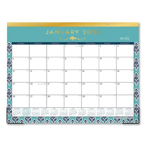 Sullana Desk Pad, 22 X 17, 2021 Sullana Desk Pad, 22 X 17, 2021