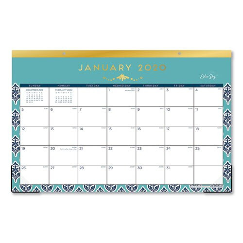 Sullana Desk Pad, 17 X 11, 2021 Sullana Desk Pad, 17 X 11, 2021