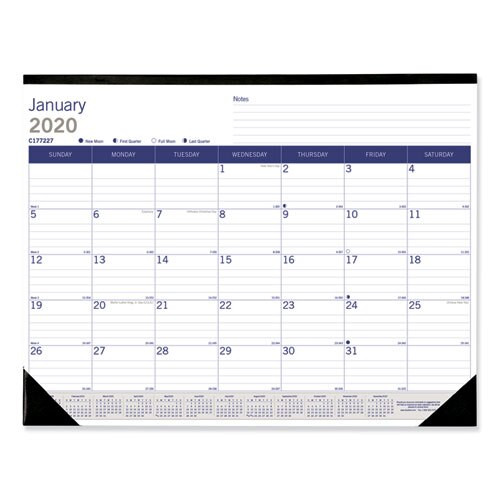 Duraglobe Monthly Desk Pad Calendar, 22 X 17, 2021 Duraglobe Monthly Desk Pad Calendar, 22 X 17, 2021
