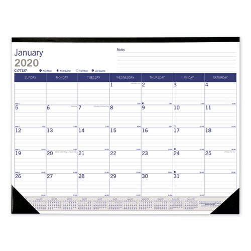 Duraglobe Monthly Desk Pad Calendar, 22 X 17, 2021 Duraglobe Monthly Desk Pad Calendar, 22 X 17, 2021
