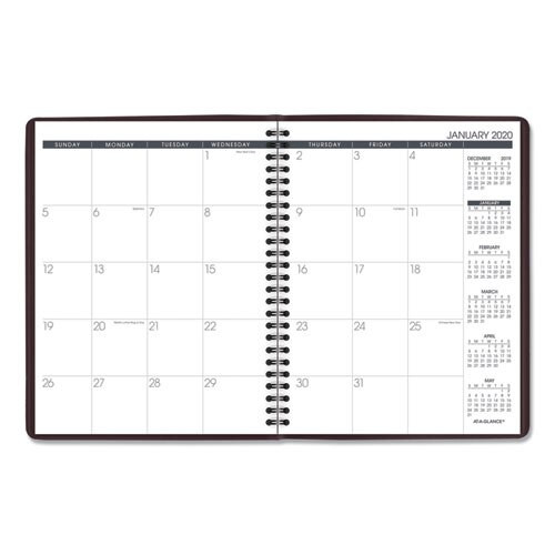 Monthly Planner, 8.75 X 7, Winestone, 2021 Monthly Planner, 8.75 X 7, Winestone, 2021