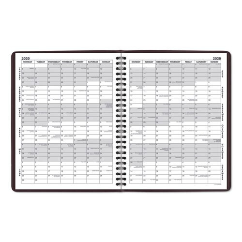 Monthly Planner, 8.75 X 7, Winestone, 2021 Monthly Planner, 8.75 X 7, Winestone, 2021