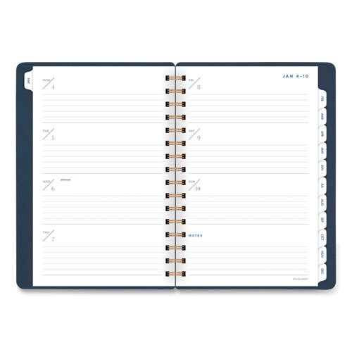 Signature Collection Firenze Navy Weekly/monthly Planner, 8.5 X 5.5, 2021-2022 Signature Collection Firenze Navy Weekly/monthly Planner, 8.5 X 5.5, 2021-2022