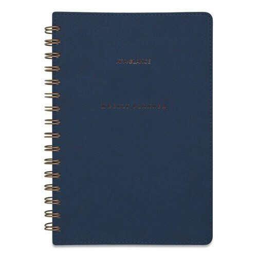 Signature Collection Firenze Navy Weekly/monthly Planner, 8.5 X 5.5, 2021-2022 Signature Collection Firenze Navy Weekly/monthly Planner, 8.5 X 5.5, 2021-2022