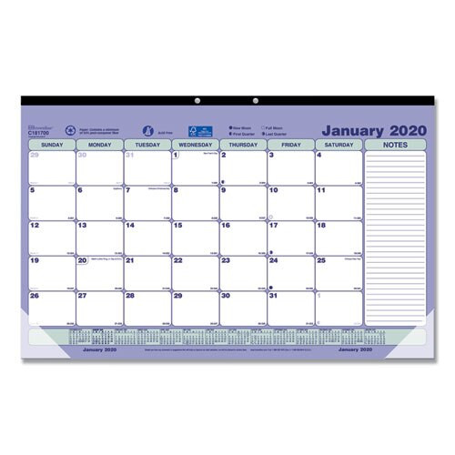 Monthly Desk Pad Calendar, 11 X 8.5, 2021 Monthly Desk Pad Calendar, 11 X 8.5, 2021