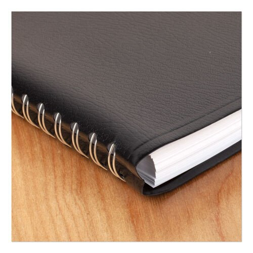 Daily Appointment Book With Open Scheduling, 8 X 5, Black, 2021 Daily Appointment Book With Open Scheduling, 8 X 5, Black, 2021