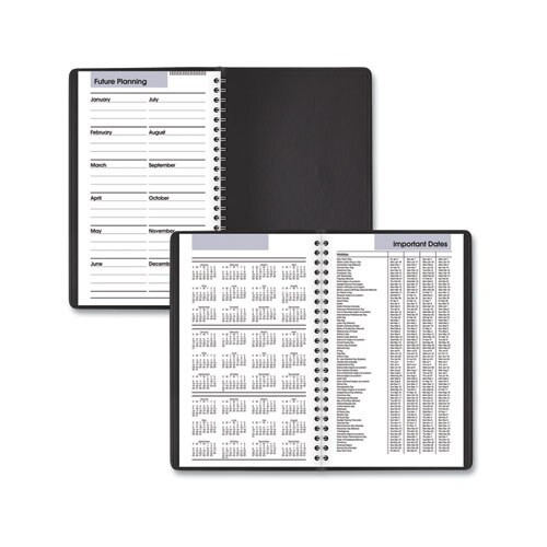 Daily Appointment Book With15-minute Appointments, 8.5 X 5.5, Black, 2021 Daily Appointment Book With15-minute Appointments, 8.5 X 5.5, Black, 2021