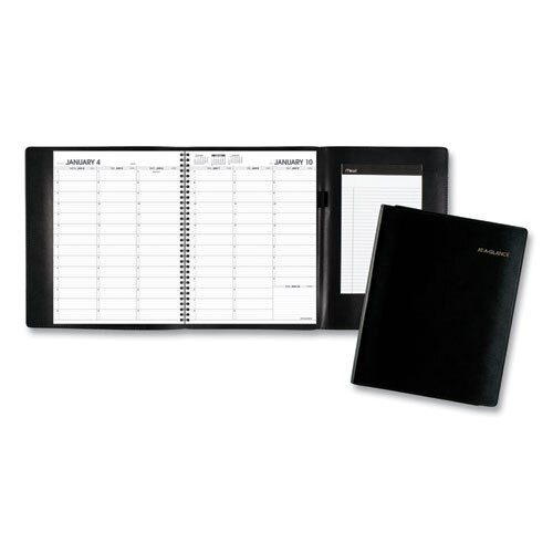 Plus Weekly Appointment Book, 11 X 8.25, Black, 2021-2022 Plus Weekly Appointment Book, 11 X 8.25, Black, 2021-2022