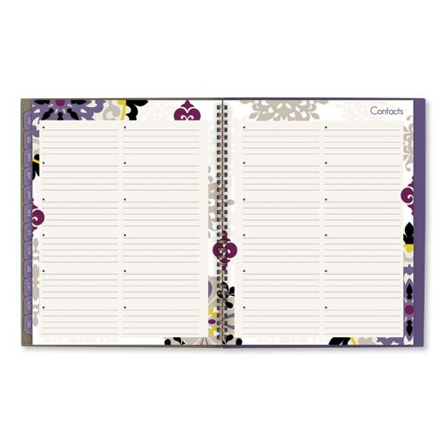 Vienna Weekly/monthly Appointment Book, 11 X 8.5, Purple, 2021 Vienna Weekly/monthly Appointment Book, 11 X 8.5, Purple, 2021