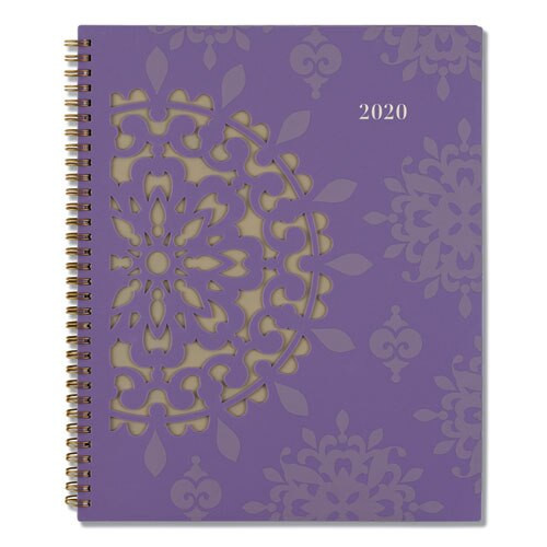 Vienna Weekly/monthly Appointment Book, 11 X 8.5, Purple, 2021 Vienna Weekly/monthly Appointment Book, 11 X 8.5, Purple, 2021