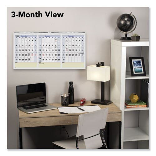 Quicknotes Three-month Wall Calendar, Horizontal Format, 24 X 12, 2021 Quicknotes Three-month Wall Calendar, Horizontal Format, 24 X 12, 2021