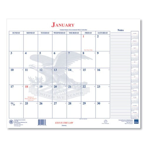 7510016648788, Calendar Blotter, 18 X 22, 2021 7510016648788, Calendar Blotter, 18 X 22, 2021