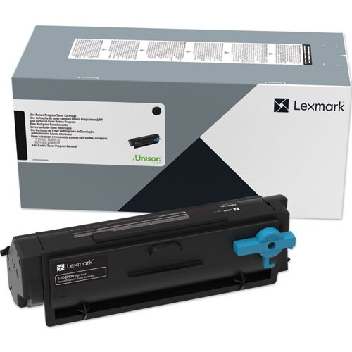 B341h00 High-yield Return Program Toner Cartridge, 3,000 Page-yield, Black B341h00 High-yield Return Program Toner Cartridge, 3,000 Page-yield, Black