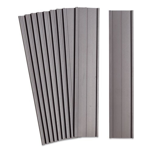 Magnetic Card Holders, 6 X 1, Black, 10/pack Magnetic Card Holders, 6 X 1, Black, 10/pack